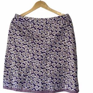 Boden Women’s Floral Summer Skirt With Liner 10R